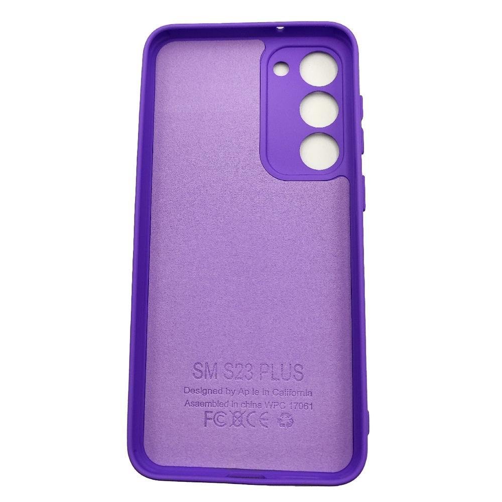 Imagem 2 de 2 do produto Capa Hhw Compatível Com Samsung Galaxy S23 Plus, Tela 6.6, Case Aveludada Interior