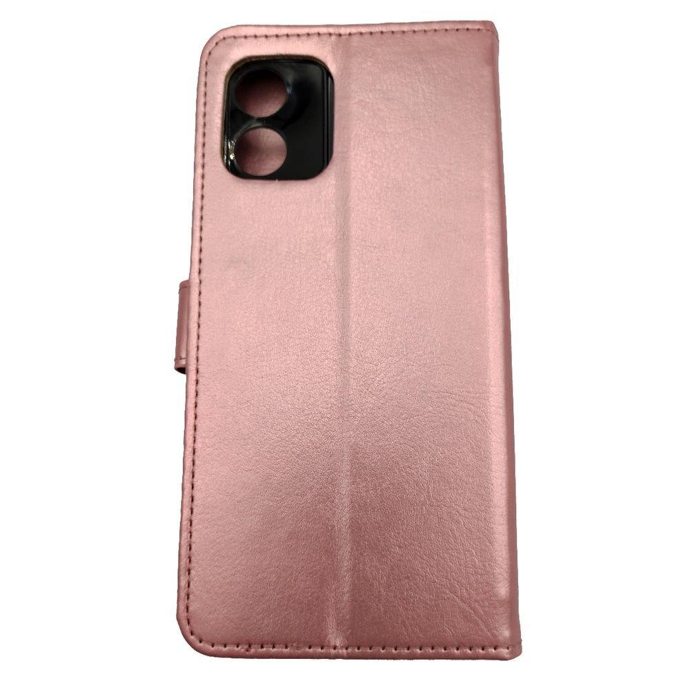 Imagem 2 de 2 do produto Capinha Hhw Compatível Com Motorola Moto E13 4g Tela 6.5 Carteira Lisa Flip Case