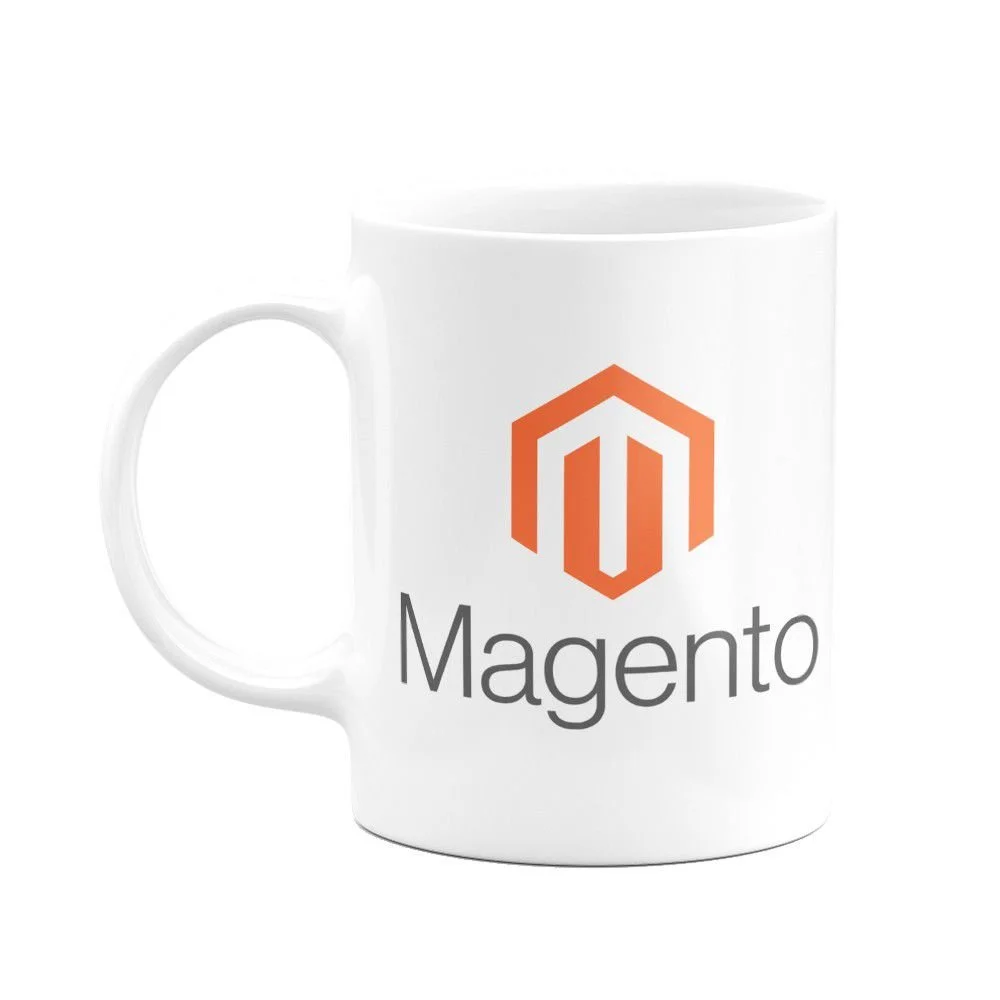 Imagem 3 de 4 do produto Caneca Dev, Magento, Cerâmica, 325ml, Branca