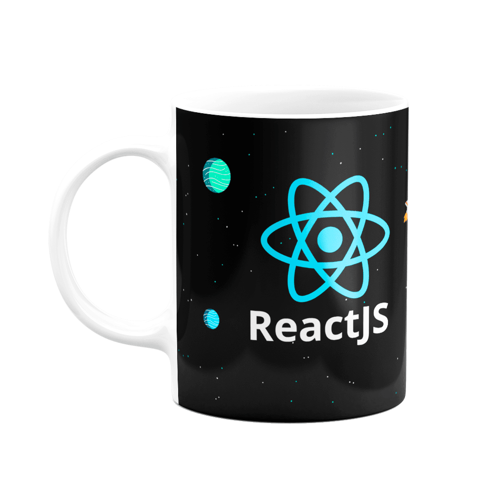 Caneca Dev React Js Cer Mica Ml Bdark Kabum