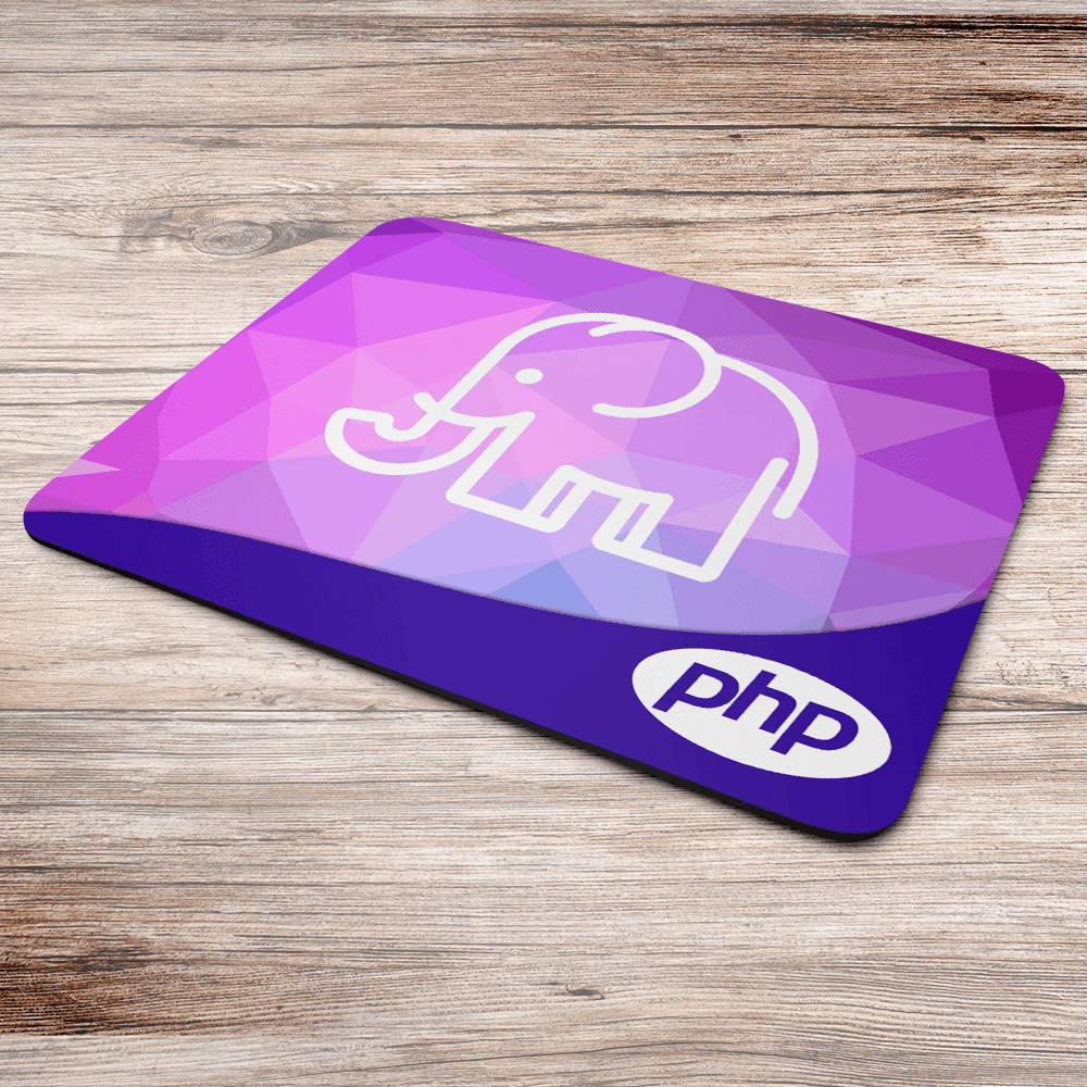 Imagem 2 de 3 do produto Mouse Pad, Dev, PHP, de Borracha, 24x20cm
