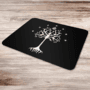 Mouse Pad, Senhor Dos Anéis, Árvore De Gondor, de Borracha, 24x20cm