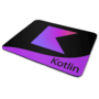 Mouse Pad, Dev, Kotlin, de Borracha, 24x20cm