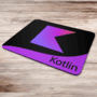 Mouse Pad, Dev, Kotlin, de Borracha, 24x20cm