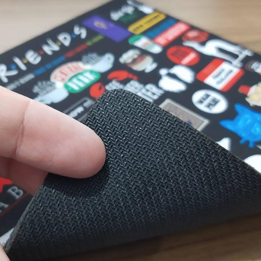 Imagem 5 de 5 do produto Mouse Pad, Dev, Icons Moments Friends, de Borracha, 24x20cm