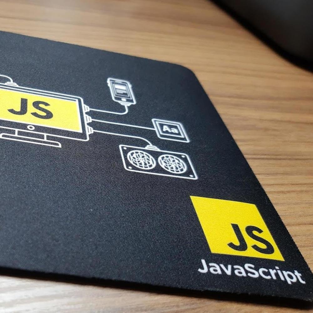Imagem 5 de 5 do produto Mouse Pad, Dev, Js Javascript, de Borracha, 24x20cm