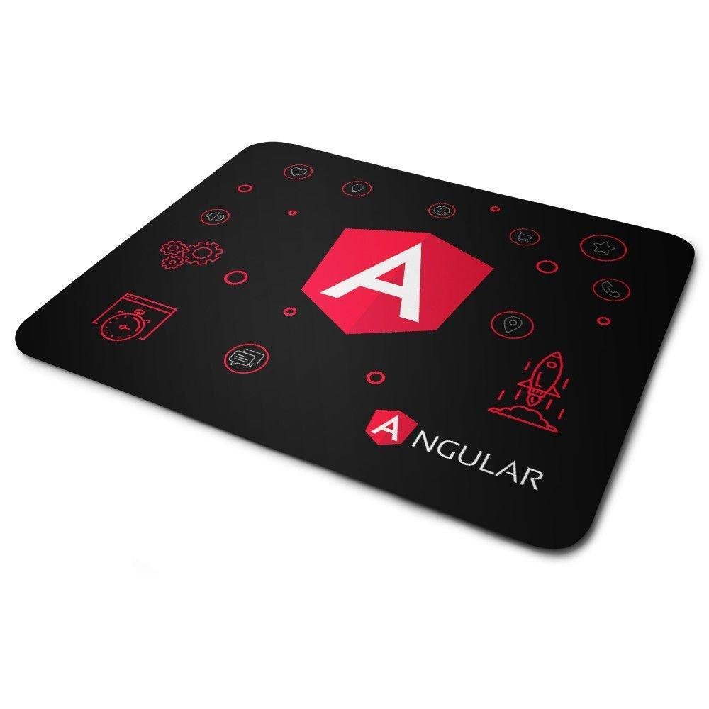 Imagem 3 de 5 do produto Mouse Pad, Dev, Angular, de Borracha, 24x20cm