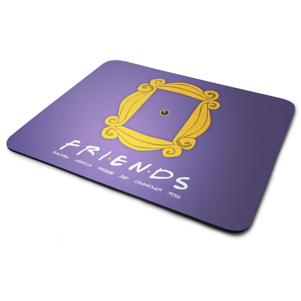 Mouse Pad, Friends, Moldura Olho Mágico, de Borracha, 24x20cm Mouse Pad, Friends, Moldura Olho Mágico, de Borracha, 24x20cm