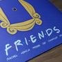 Mouse Pad, Friends, Moldura Olho Mágico, de Borracha, 24x20cm