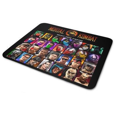 Mouse Pad Gamer, Mortal Kombat Select Your Fighter, de Borracha, 24x20cm