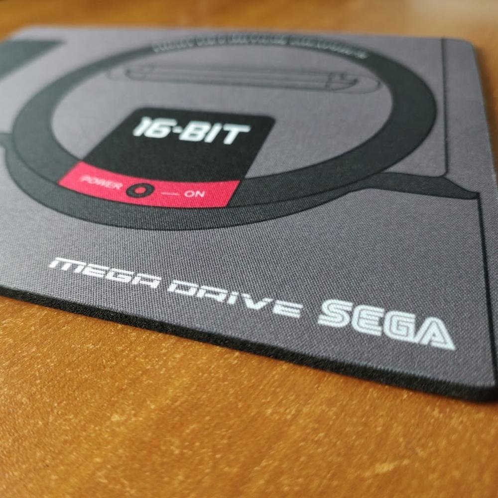 Imagem 3 de 5 do produto Mouse Pad Gamer, Retrô Megapad, de Borracha, 23cm x 19cm