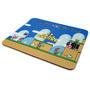 Mouse Pad Gamer, Super Mario World Screen Game, de Borracha, 24cm x 20cm
