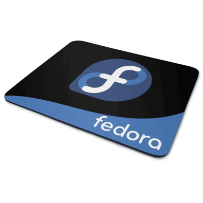 Mouse Pad, Linux - Fedora, de Borracha, 24x20cm