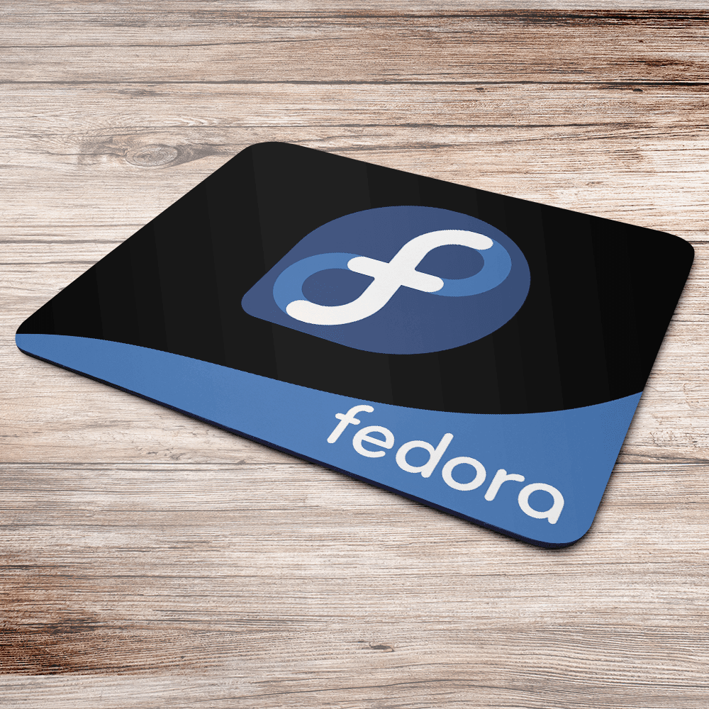 Imagem 2 de 3 do produto Mouse Pad, Linux - Fedora, de Borracha, 24x20cm