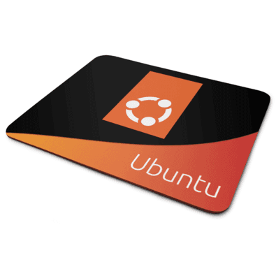 Mouse Pad, Linux - Ubuntu 2022, de Borracha, 24x20cm