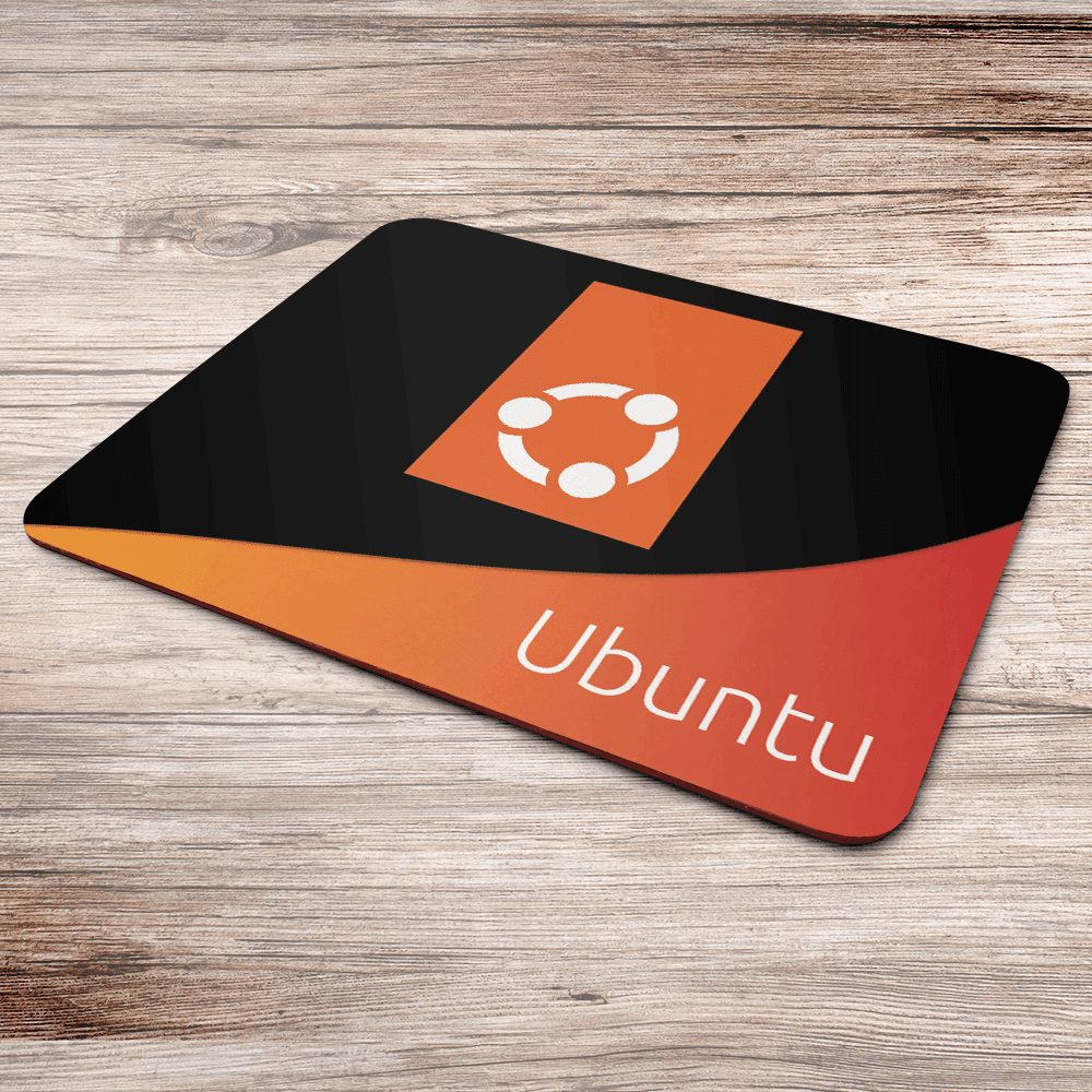 Imagem 2 de 3 do produto Mouse Pad, Linux - Ubuntu 2022, de Borracha, 24x20cm