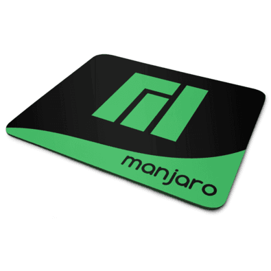 Mouse Pad, Linux - Manjaro, de Borracha, 24x20cm