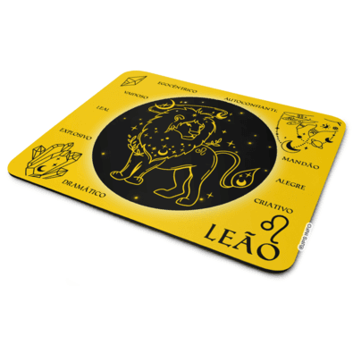 Mouse Pad Signos - Leão