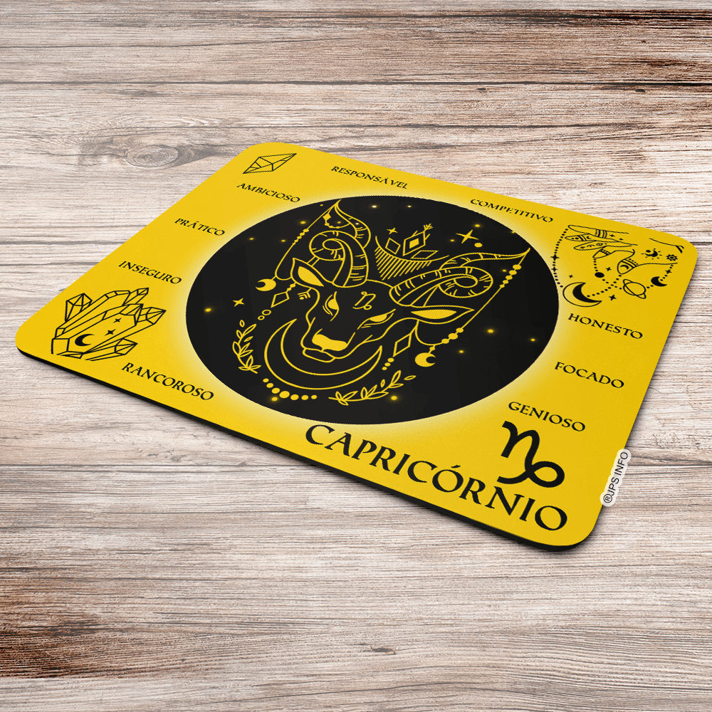 Imagem 2 de 3 do produto Mouse Pad Signos - Capricórnio
