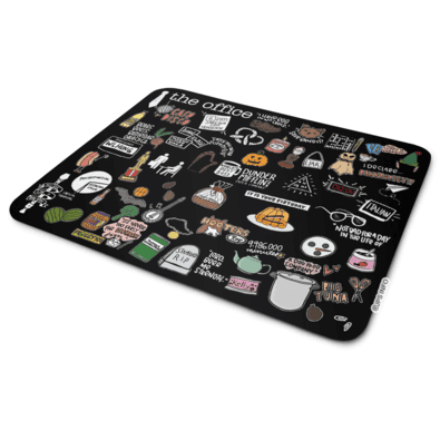 Mouse Pad The Office - Icons Moments