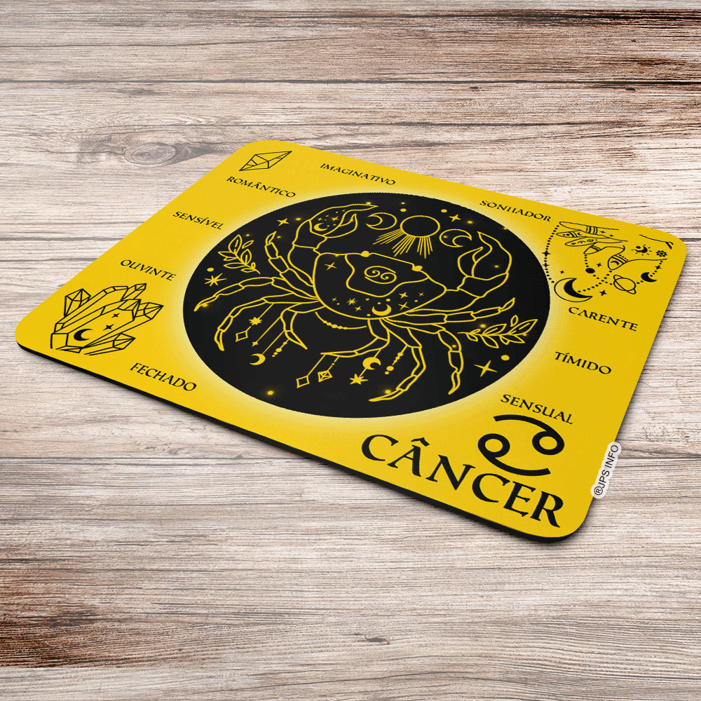 Imagem 2 de 3 do produto Mouse Pad Signos - Câncer