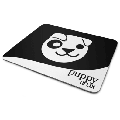 Mouse Pad, Linux - Puppy, de Borracha, 24x20cm