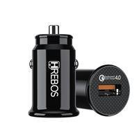Carregador Veicular Hrebos V8, Turbo, Micro USB, Qc4.0