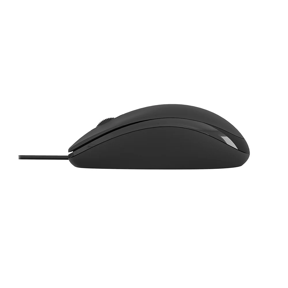 Imagem 5 de 5 do produto Mouse Com Fio Multi Mf400, Conexão USB, 1200DPI, Cabo De 180cm, 3 Botões, Clique Silencioso, Preto - Mo386