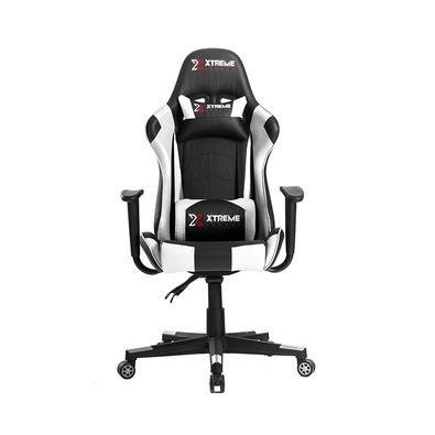 Cadeira Gamer, Xtreme Gamers, Maximum, até 120 Kgs, Reclinável, Braços Fixos, Preta E Branca