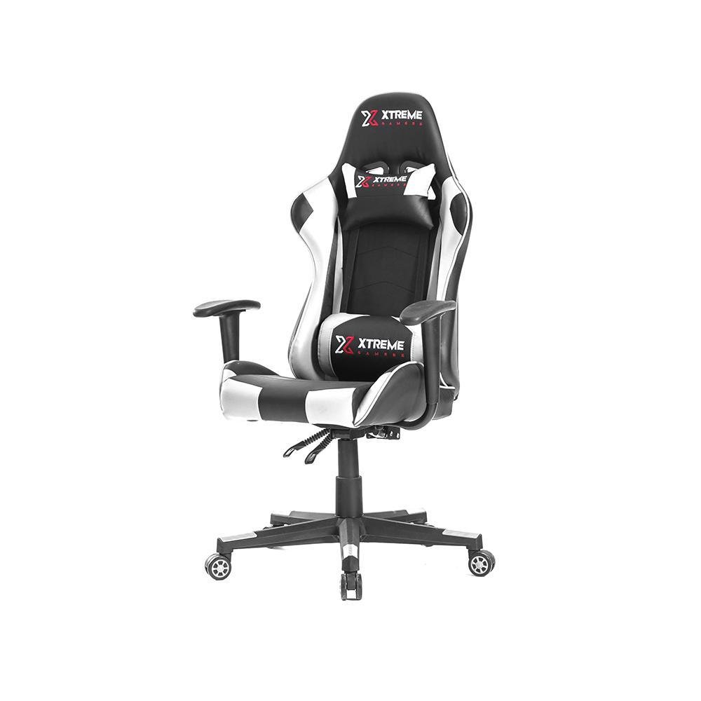Imagem 4 de 5 do produto Cadeira Gamer, Xtreme Gamers, Maximum, até 120 Kgs, Reclinável, Braços Fixos, Preta E Branca