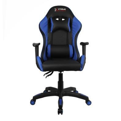Cadeira Gamer, Xtreme Gamers, Maximum, até 120 Kgs, Reclinável, Braços Fixos, Preta E Azul