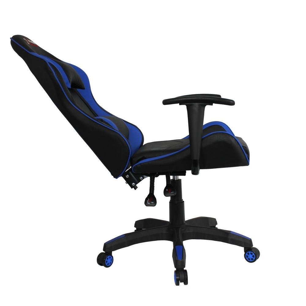 Imagem 5 de 5 do produto Cadeira Gamer, Xtreme Gamers, Maximum, até 120 Kgs, Reclinável, Braços Fixos, Preta E Azul