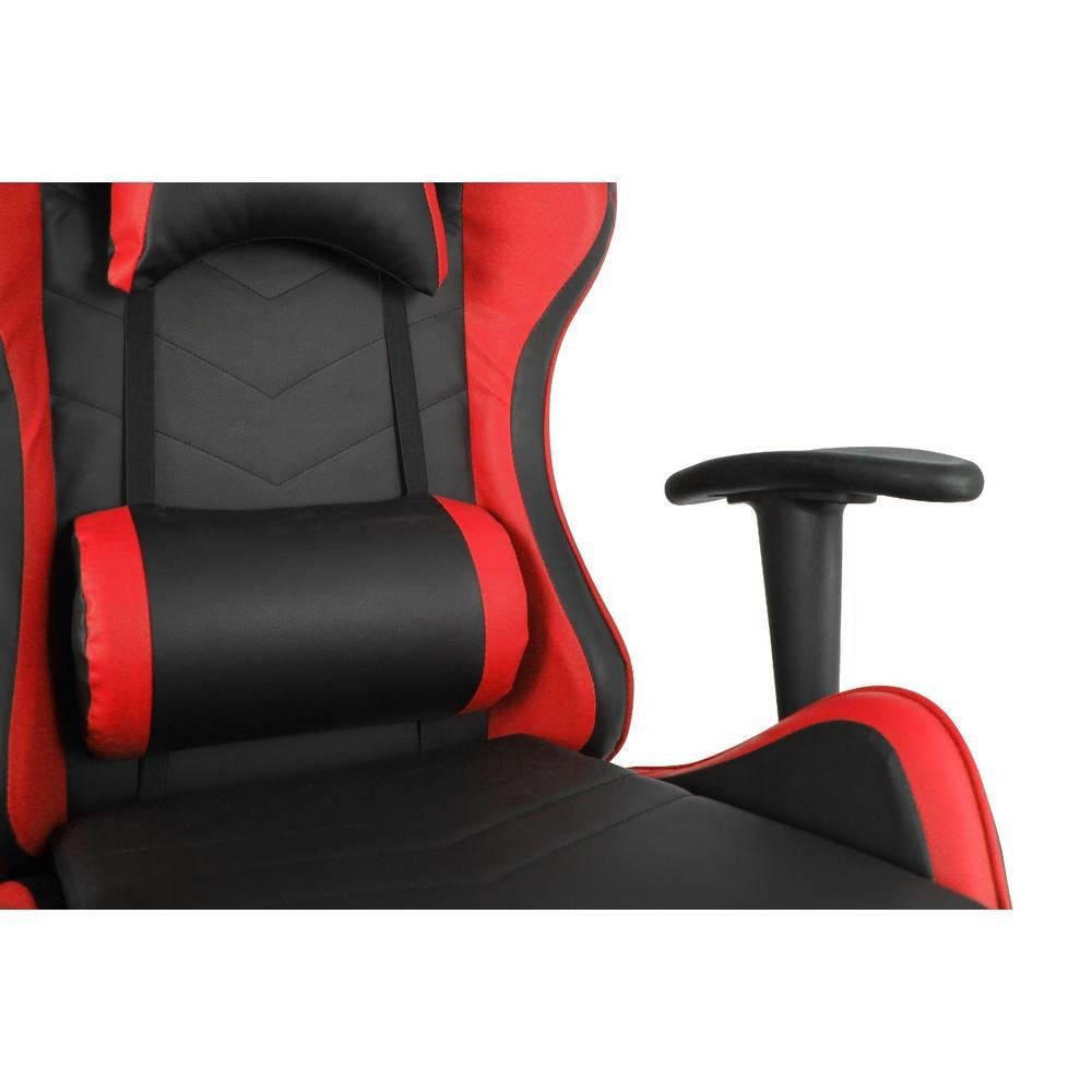 Cadeira Gamer, Xtreme Gamers, Maximum, até 120 Kgs, Reclinável, Braços Fixos, Preta E Vermelha Cadeira Gamer, Xtreme Gamers, Maximum, até 120 Kgs, Reclinável, Braços Fixos, Preta E Vermelha