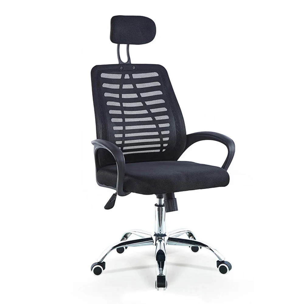 Imagem 3 de 5 do produto Cadeira Office, Evolux, até 120Kgs, Giratória, Tela Mesh, Com Suporte, Zebrada