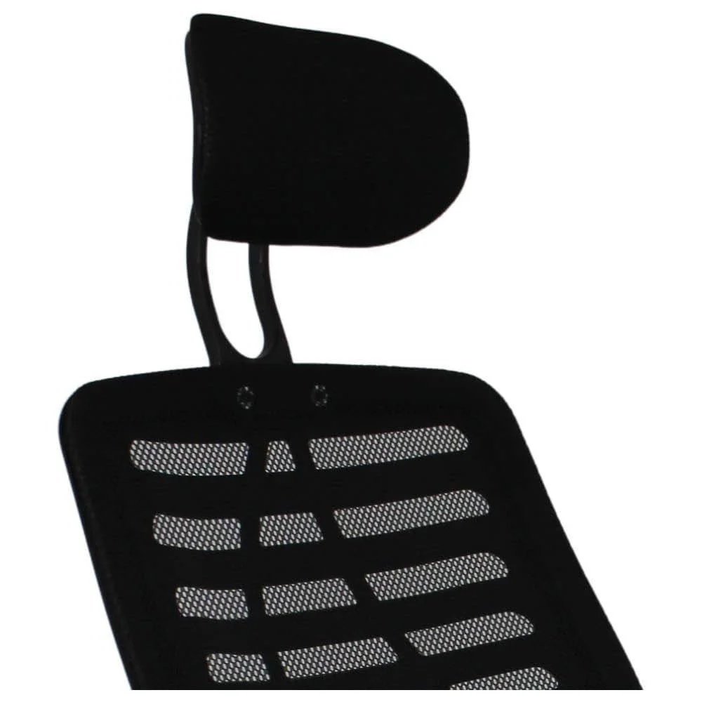 Imagem 4 de 5 do produto Cadeira Office, Evolux, até 120Kgs, Giratória, Tela Mesh, Com Suporte, Zebrada