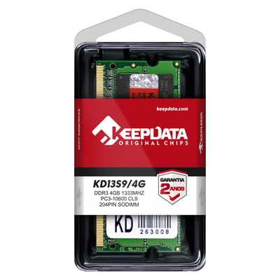 Memoria Ram Keepdata 4GB DDR3 1333MHZ KaBuM