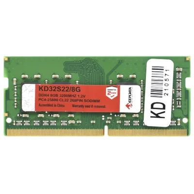 Memoria RAM Keepdata, 8GB DDR4, 3200MHZ, cl 19, Kd32s22/8g, Para Notebook