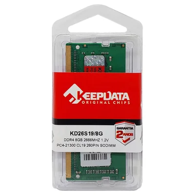 Memoria Ram Keepdata 8GB DDR4 2666MHZ KaBuM