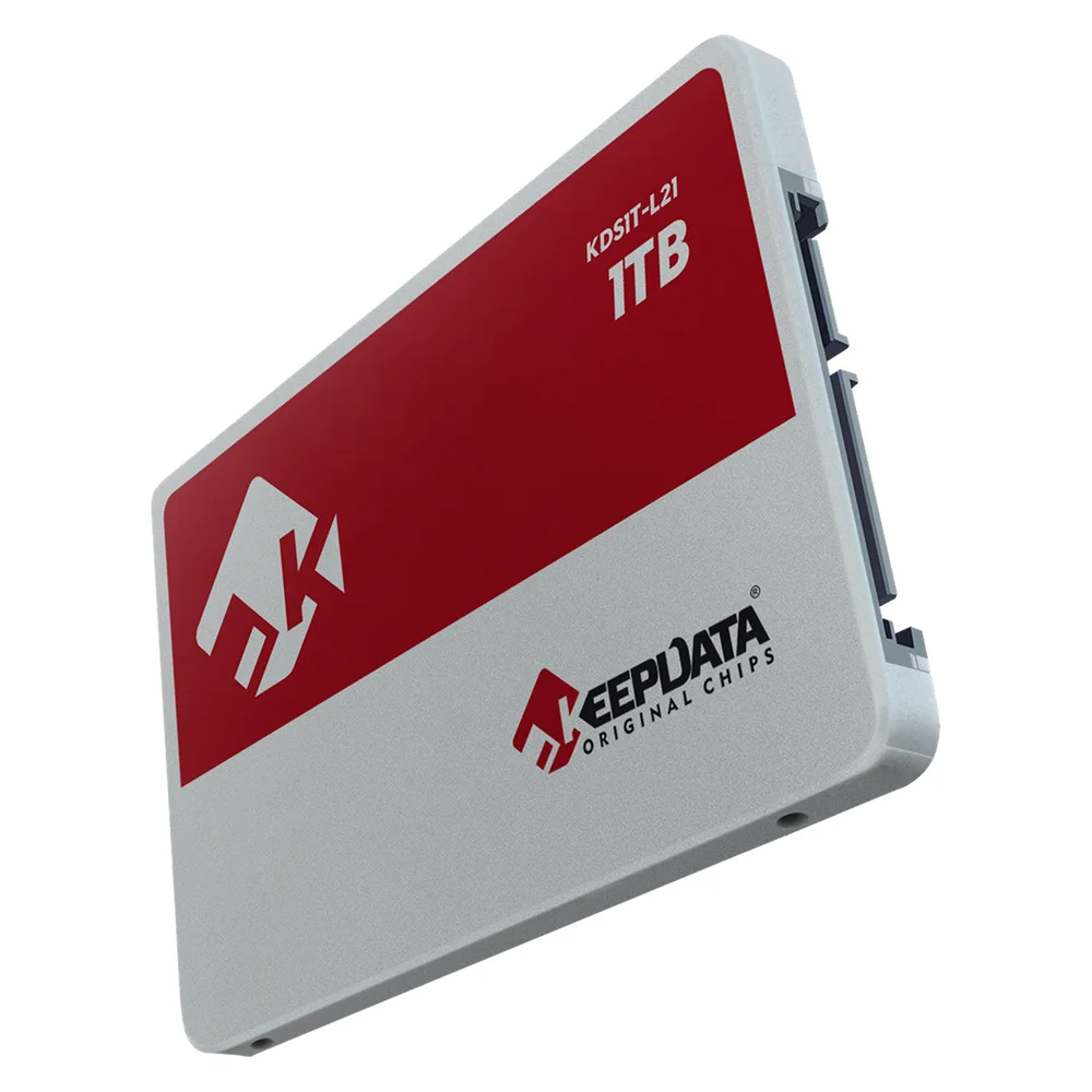 Imagem 3 de 5 do produto SSD 1TB Keepdata, SATA III, 2.5", Leitura 550MB/s, Gravação 500MB/s - Kds1t-L21