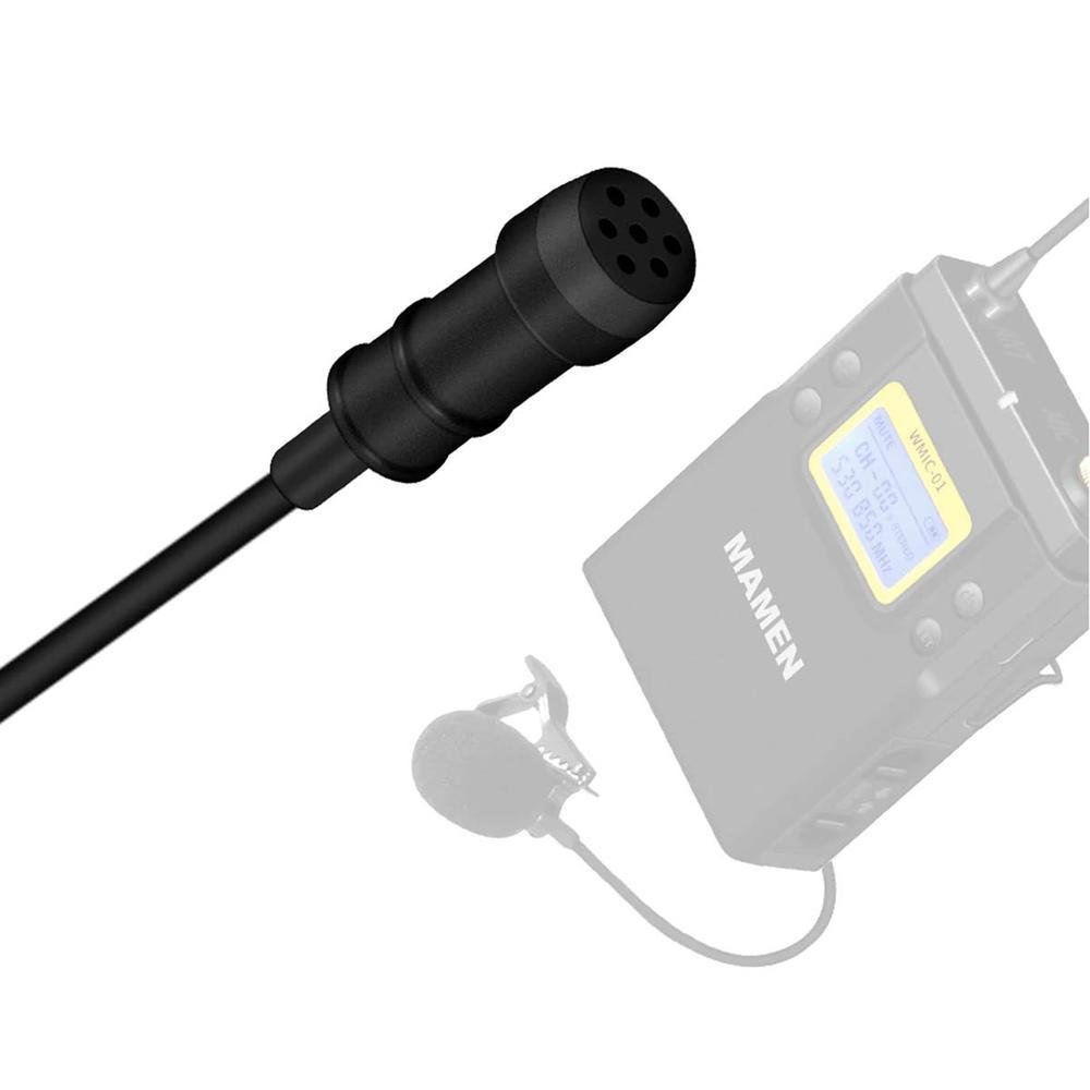 Microfone Lapela Profissional Duplo Wmic01 KaBuM