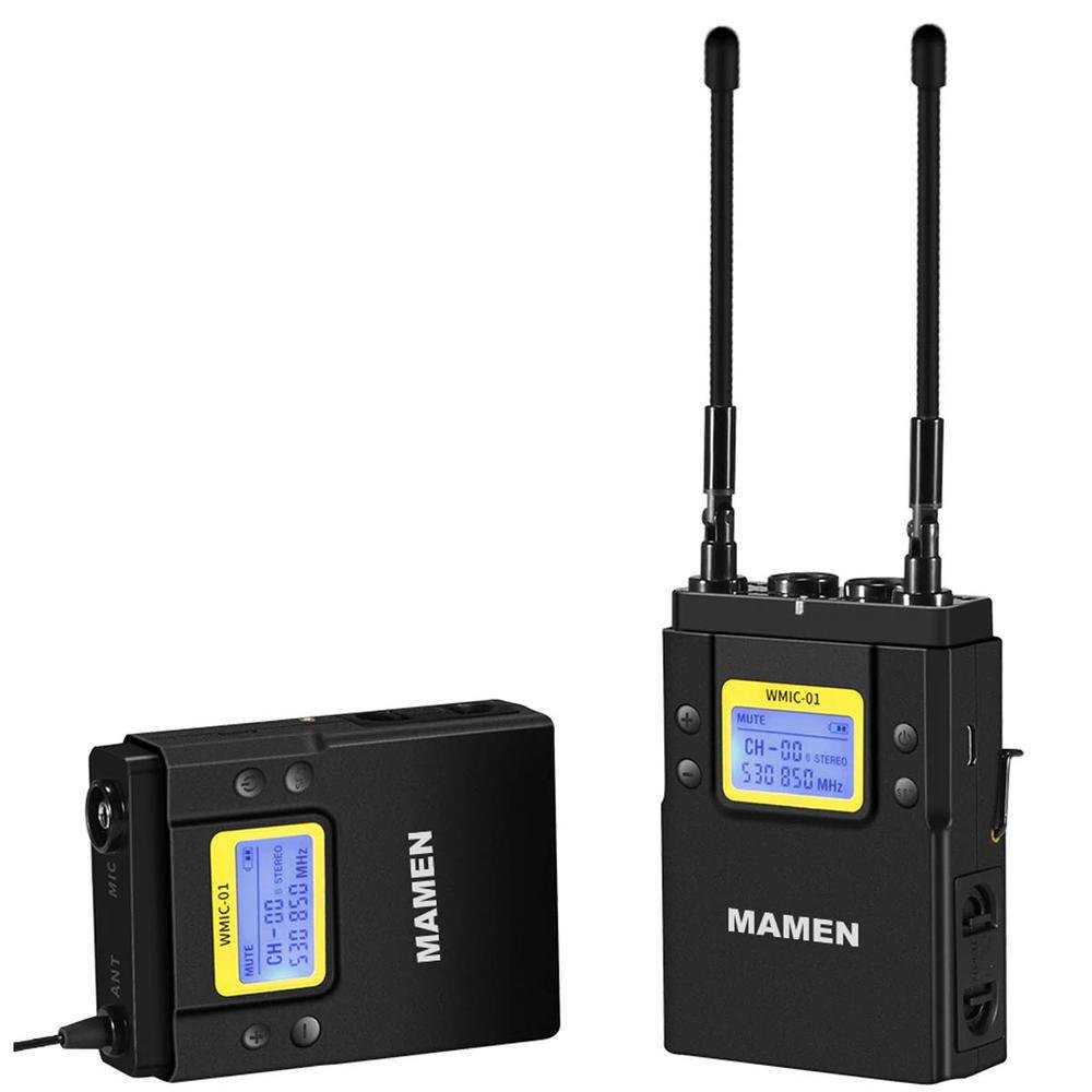 Microfone Lapela Profissional Duplo Wmic01 KaBuM