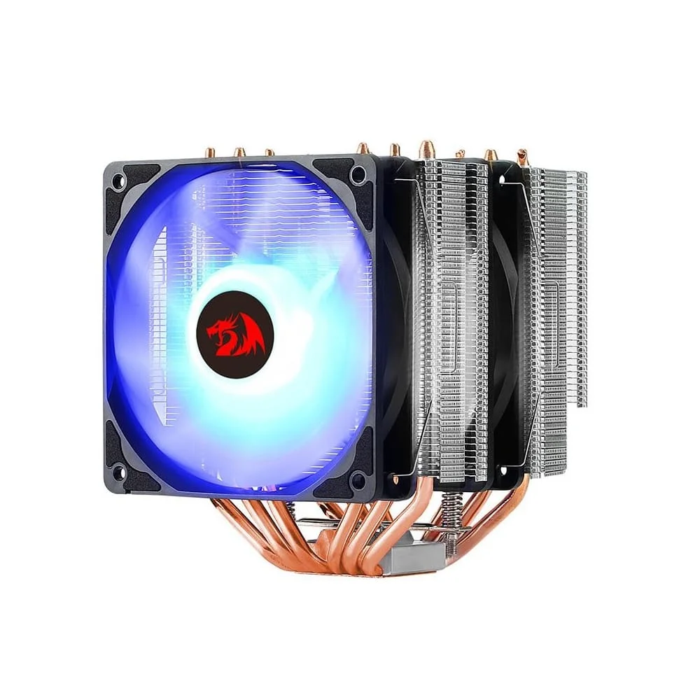 Air Cooler Redragon Rind, Preto Cc-1054, RGB - 120mm 4