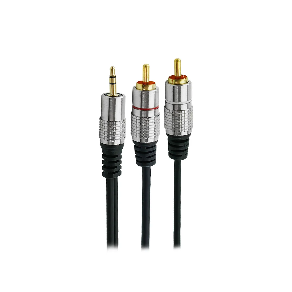 Imagem 4 de 5 do produto Cabo P2 Estéreo Para 2 RCA Macho - Fitz-c3 - 5m