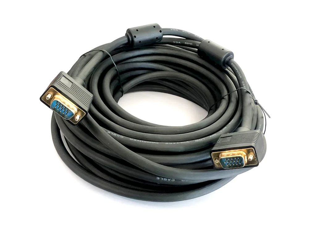 Imagem 2 de 3 do produto Cabo Magnus Gold SVGA Db15 M/M, Com Filtro, 10 Metros