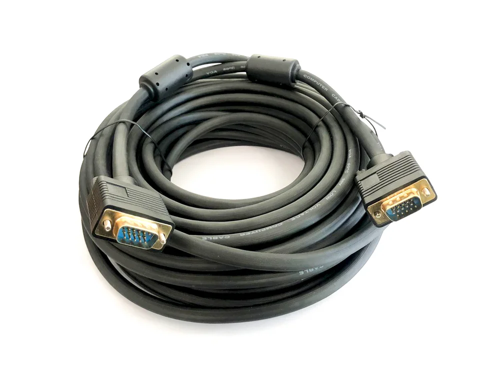 Imagem 3 de 3 do produto Cabo Magnus Gold SVGA Db15 M/M, Com Filtro, 10 Metros