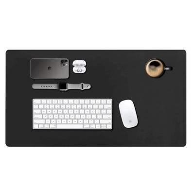 Mouse Pad M3m, Grande, Desk Pad, Tapete De Mesa Gamer Office, Fácil Deslize, Antiderrapante, 120x60cm, Preto