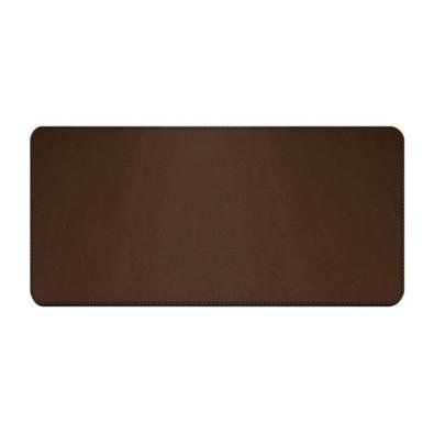 Mouse Pad M3m, Grande, Desk Pad, Tapete De Mesa Gamer Office, Fácil Deslize, Antiderrapante, 90x40cm, Café