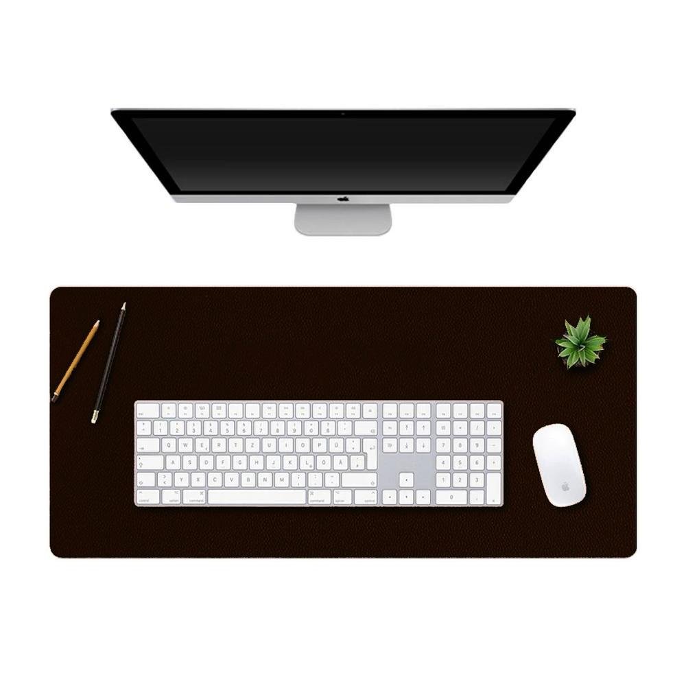 Mouse Pad M3m, Grande, Desk Pad, Tapete De Mesa Gamer Office, Fácil Deslize, Antiderrapante, 90x40cm, Café Mouse Pad M3m, Grande, Desk Pad, Tapete De Mesa Gamer Office, Fácil Deslize, Antiderrapante, 90x40cm, Café