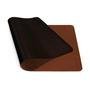 Mouse Pad M3m, Grande, Desk Pad, Tapete De Mesa Gamer Office, Fácil Deslize, Antiderrapante, 90x40cm, Café