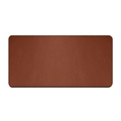 Mouse Pad M3m Desk, Tapete De Mesa, 100x48cm, Impermeável, Antiderrapante, Castor Marrom